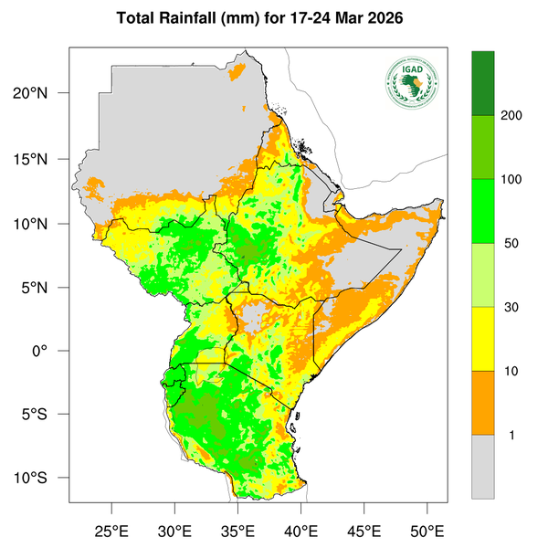 Rainfall forecast