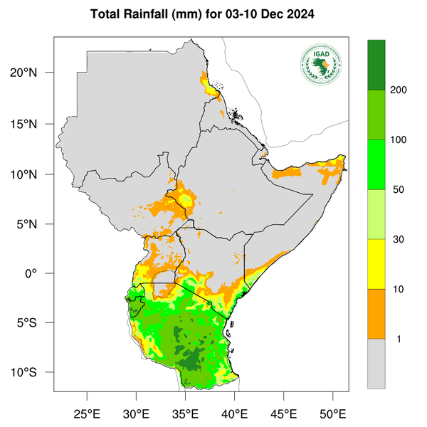 Rainfall forecast