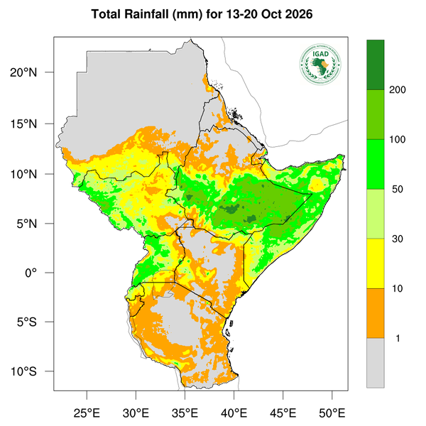 Rainfall forecast