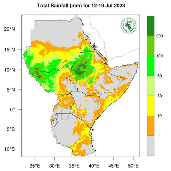 Rainfall forecast