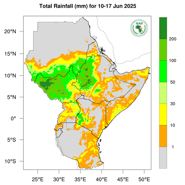 Rainfall forecast