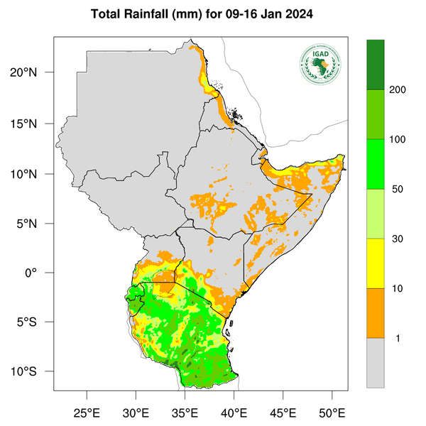 Rainfall forecast
