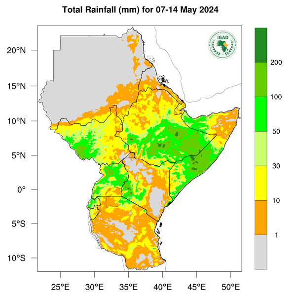 Rainfall forecast