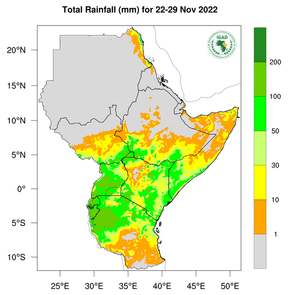 Rainfall forecast