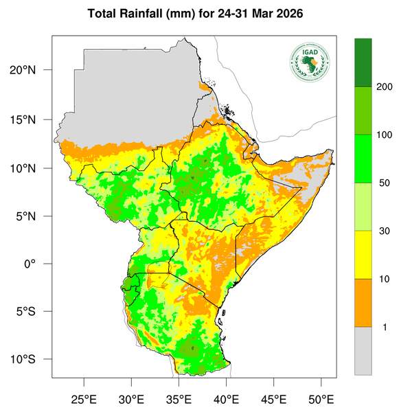 Rainfall forecast