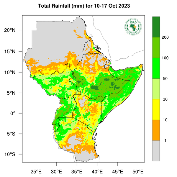 Rainfall forecast