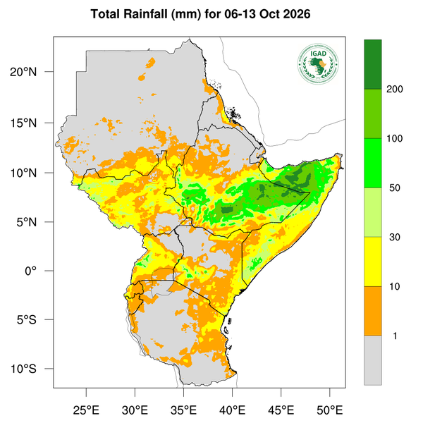 Rainfall forecast