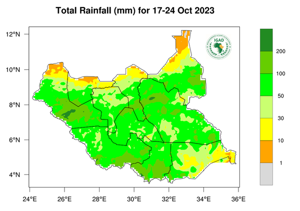 Rainfall forecast