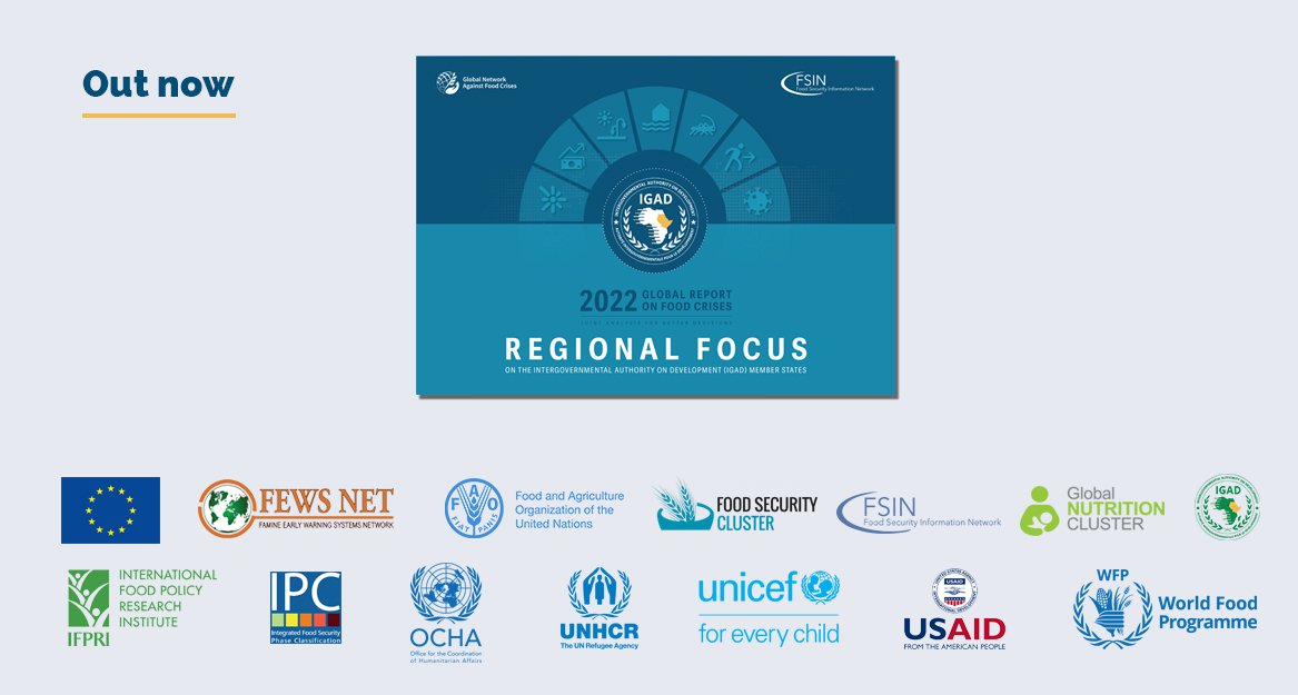 IGAD Regional Focus of the Global Report on Food Crises 2022 - ICPAC