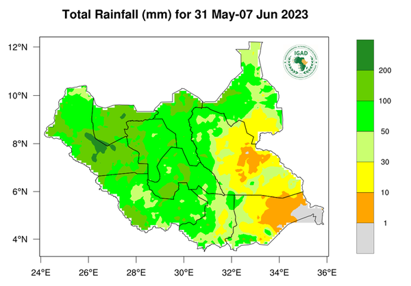 Rainfall forecast