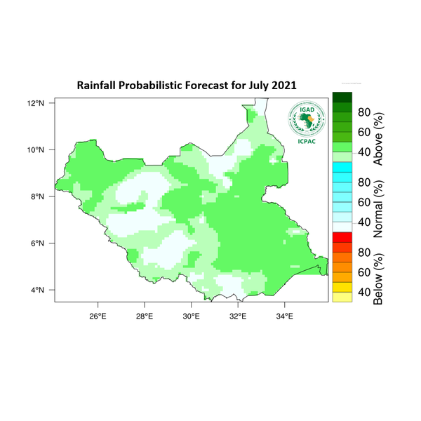Rainfall forecast (Total mm)