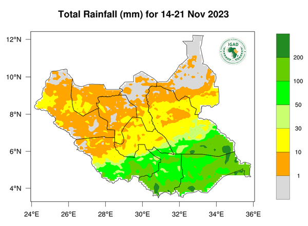 Rainfall forecast