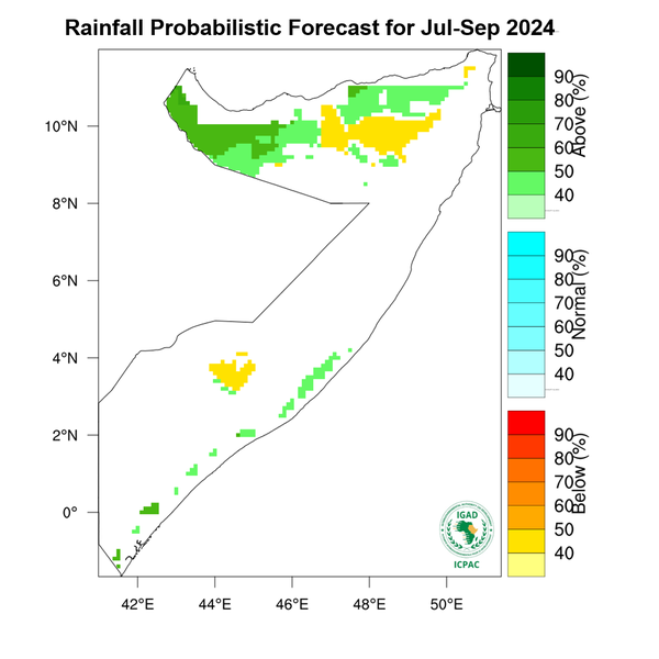 Rainfall forecast