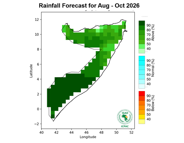 Rainfall forecast