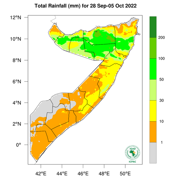 Rainfall forecast