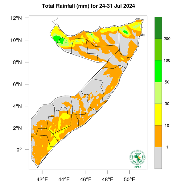 Rainfall forecast