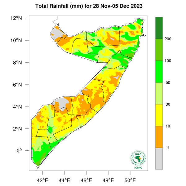 Rainfall forecast