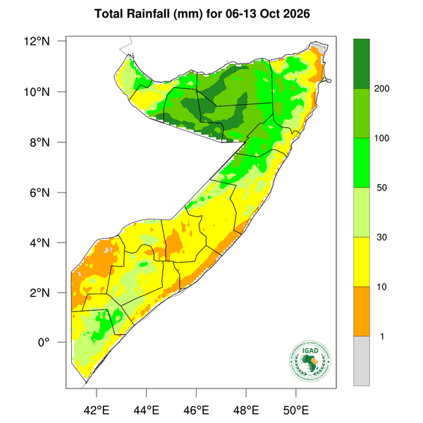 Rainfall forecast