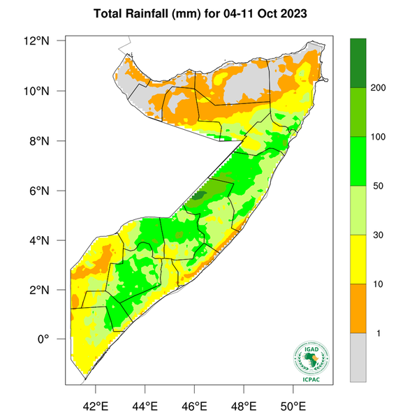 Rainfall forecast