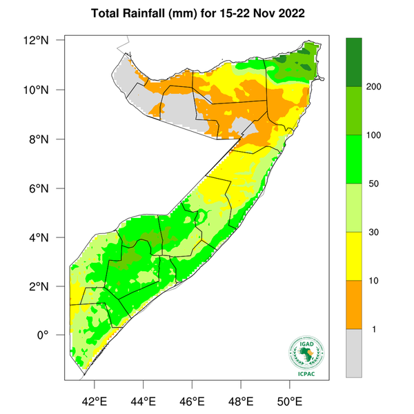 Rainfall forecast