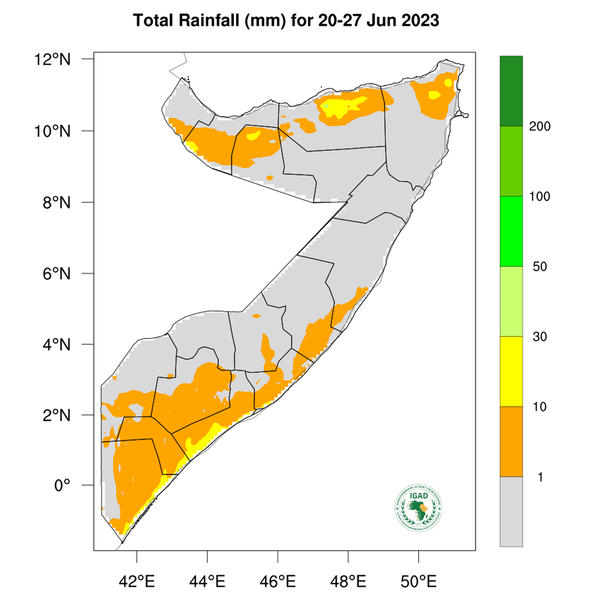 Rainfall forecast