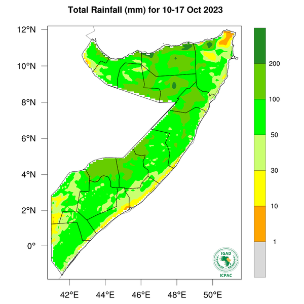 Rainfall forecast