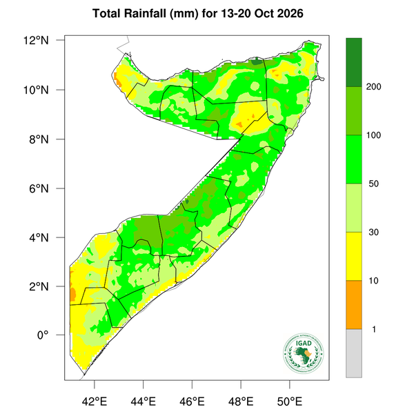 Rainfall forecast