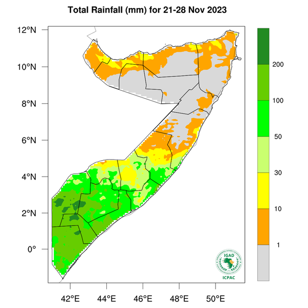 Rainfall forecast