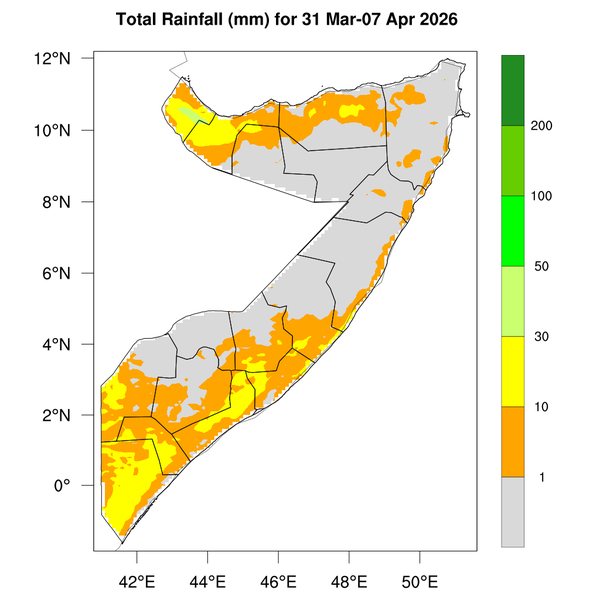 Rainfall forecast