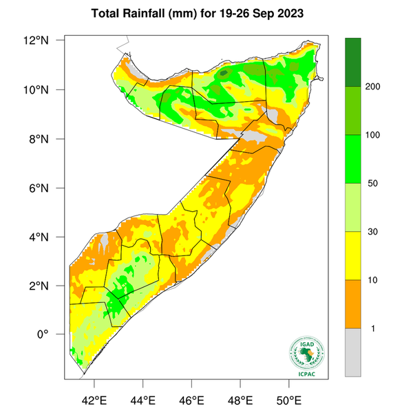 Rainfall forecast