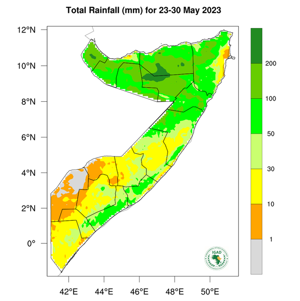 Rainfall forecast