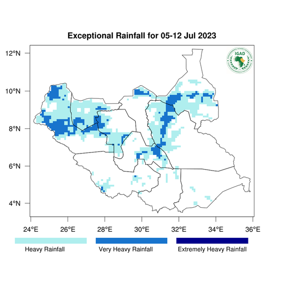 Heavy rainfall