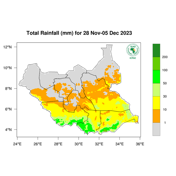 Rainfall forecast