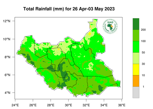 Rainfall forecast