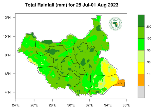 Rainfall forecast