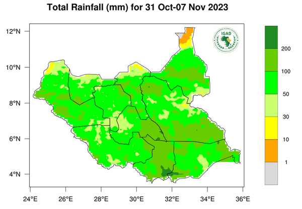 Rainfall forecast