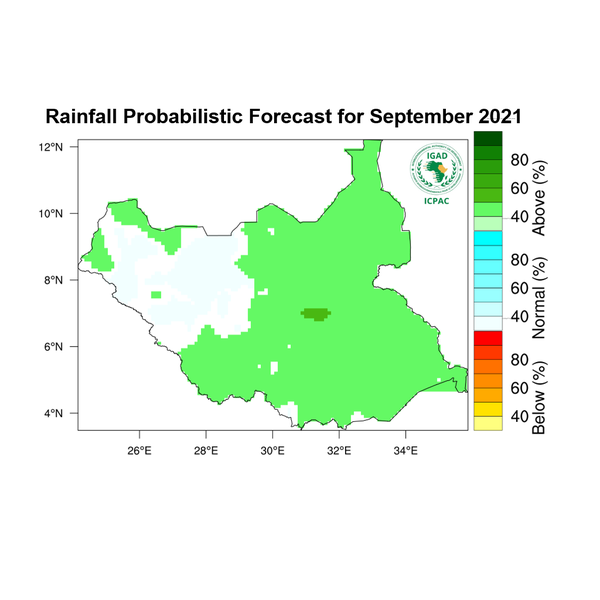 Rainfall forecast (Total mm)