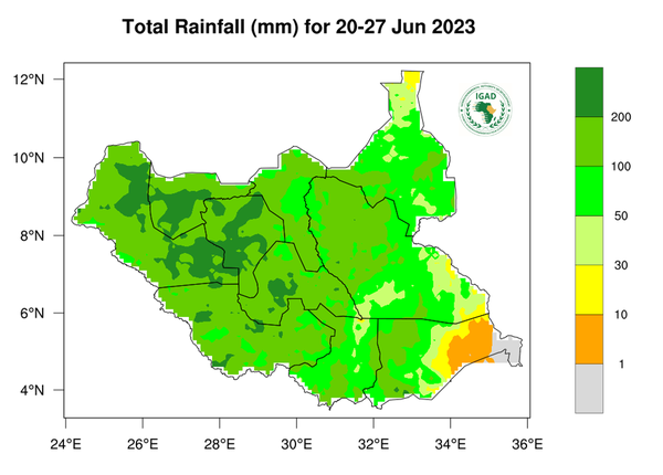 Rainfall forecast
