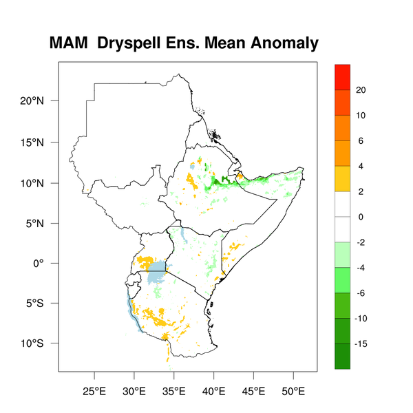 Anomaly Dry spell