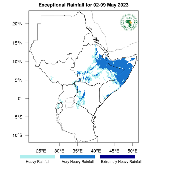 Heavy rainfall