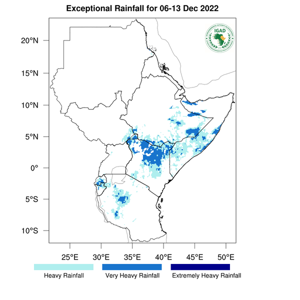 Heavy rainfall