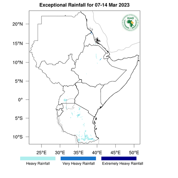 Heavy rainfall