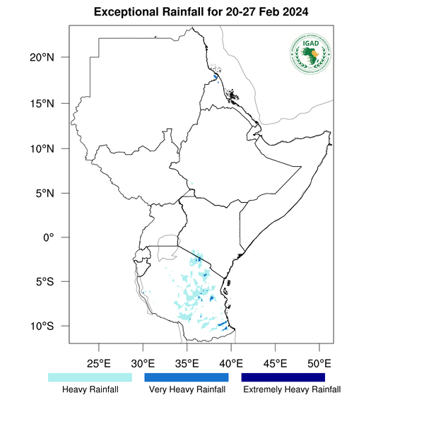 Heavy rainfall