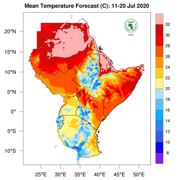 Temperature forecast