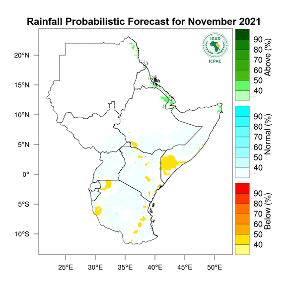 Rainfall forecast (Total mm)
