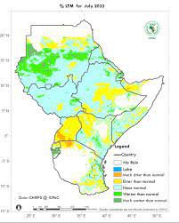 Recent rainfall anomalies