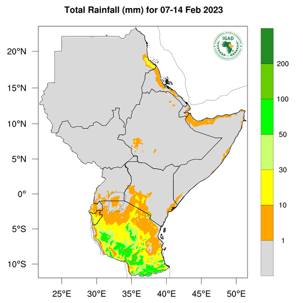 Rainfall forecast