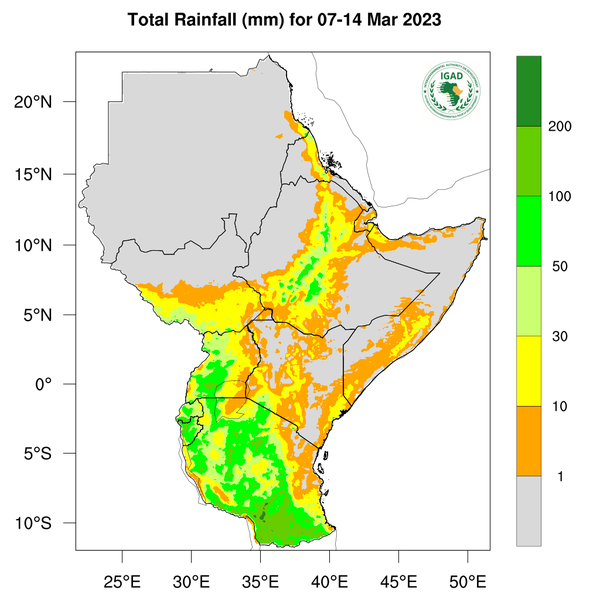 Rainfall forecast