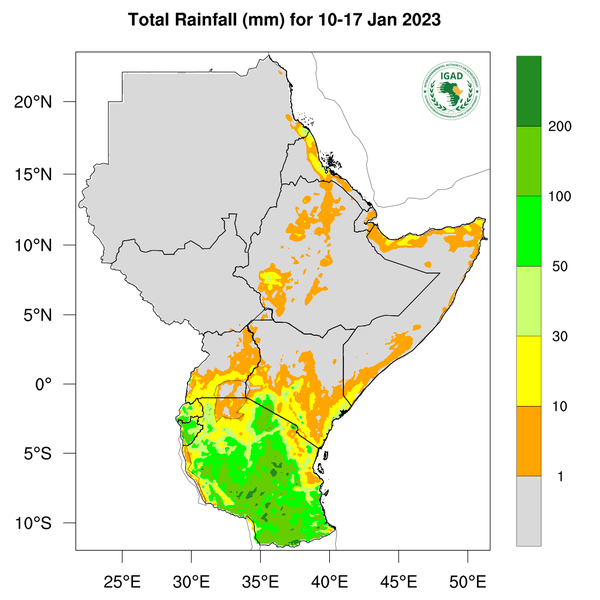 Rainfall forecast