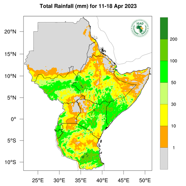 Rainfall forecast
